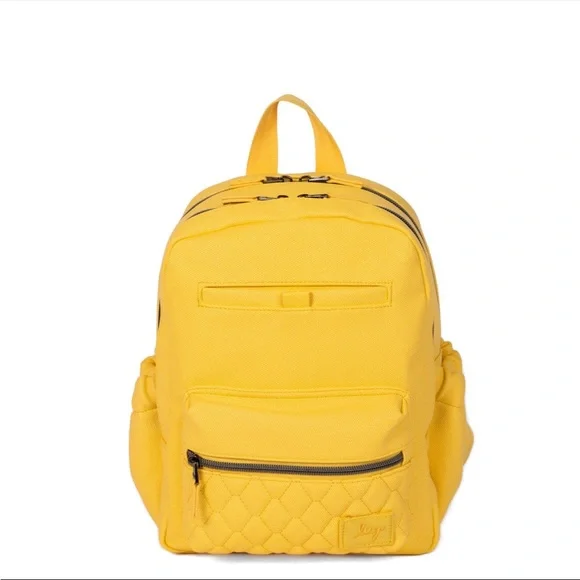 Lug Volley Mini Matte Luxe Backpack Banana New Lug Matte Luxe Cargo Mini Backpack - Volley - QVC.com main image 2
